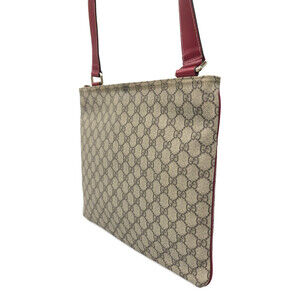 Gucci Bag Supreme Messenger GG Red Flat Web